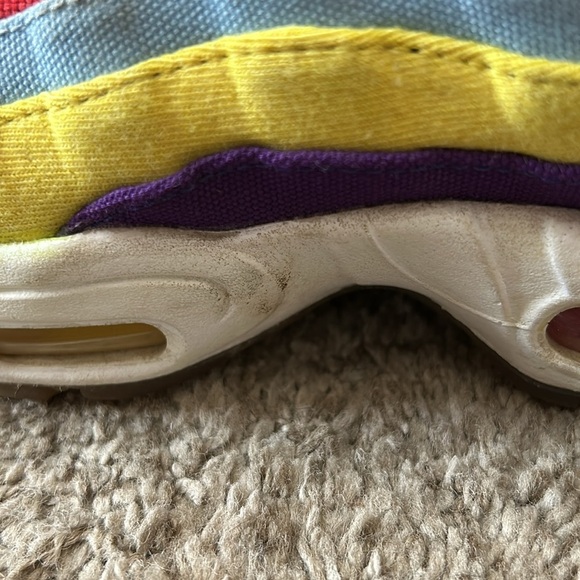 Nike Air Max 95 SP Multi. Men’s size 10.5. CK5669-400. Very good condition - Picture 14 of 16